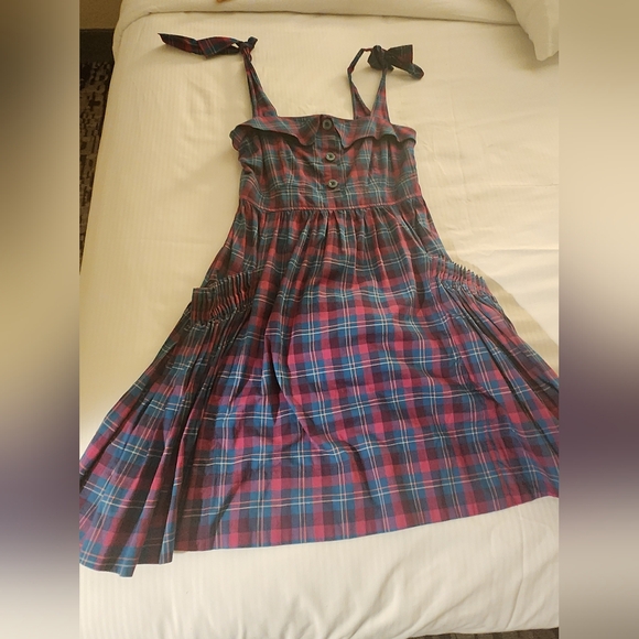 Marc by Marc Jacobs Plaid Dress Size 4 - Picture 2 of 6
